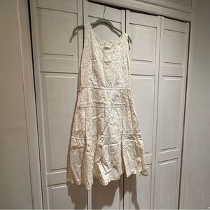 White Eyelet Dress